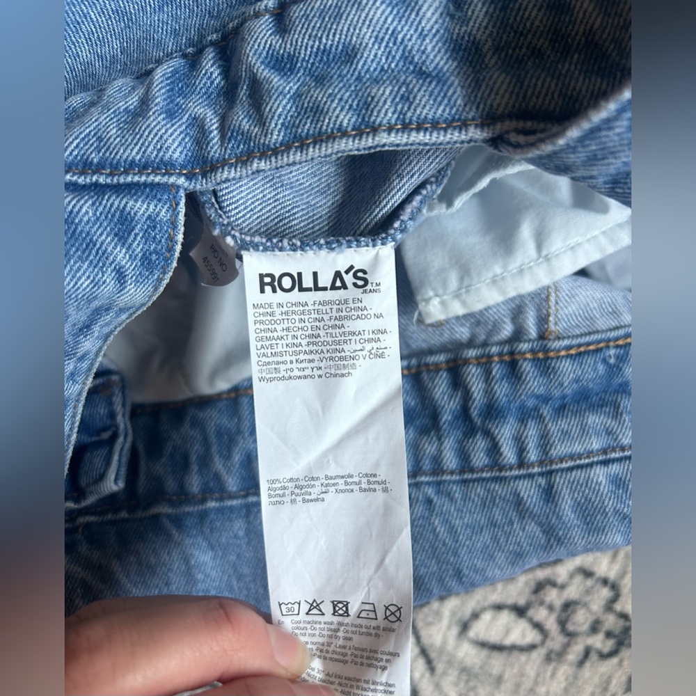 ROLLA’S High Rise Straight Overalls - Picture 7 of 12